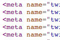 Meta tags source code example